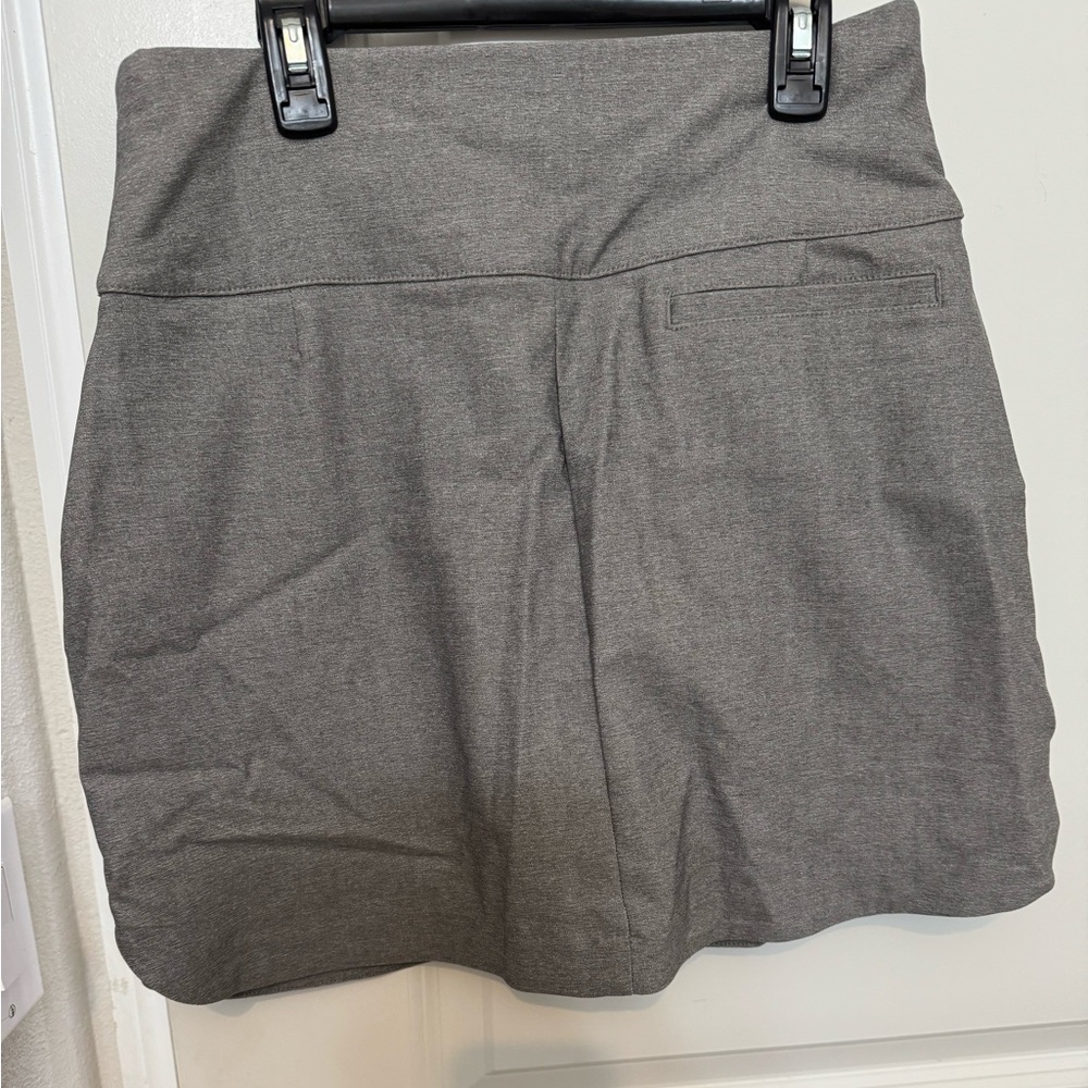 Lady Hagen Tummy Control Pull On Skort NWT in Heather Grey - Picture 4 of 7